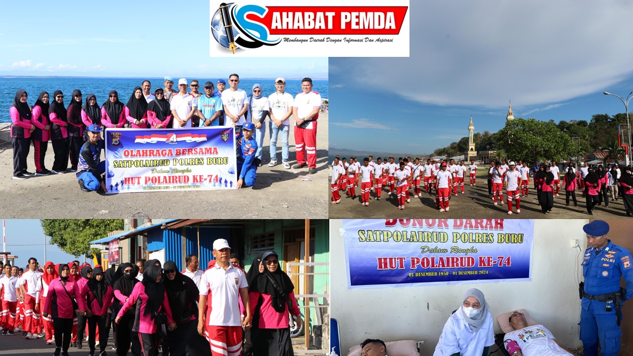 Polres Buru Gelar Olahraga