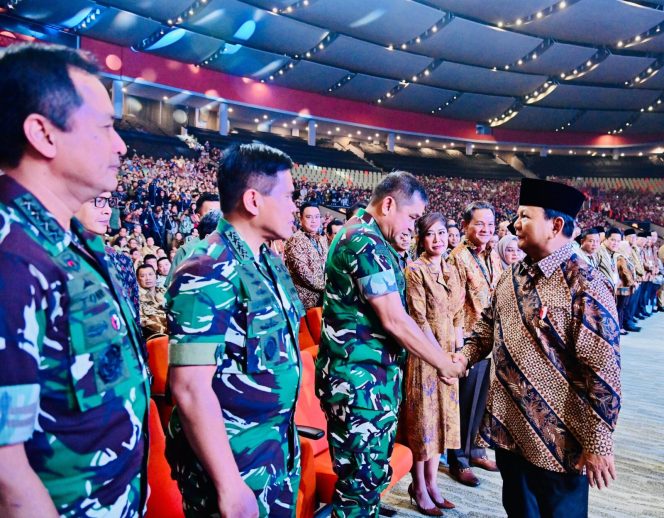 
					Kasad Hadiri Rakornas, Presiden Prabowo Ajak Pemerintah Daerah Tingkatkan Ketahanan Nasional