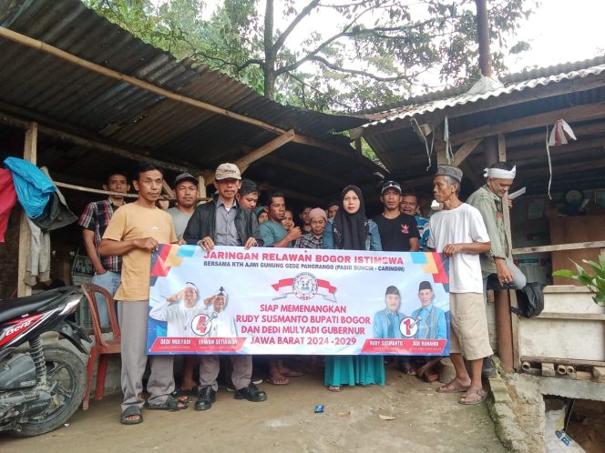 
					JRBI dan Kelompok Tani Dukung Paslon Rudy Susmanto-Ade Ruhandi di Caringin
