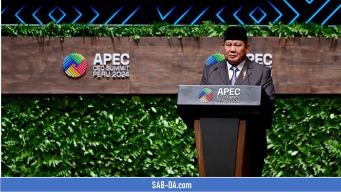 
					Presiden Prabowo Dorong Kerja Sama Bisnis untuk Pertumbuhan dan Perdamaian di APEC CEO Summit