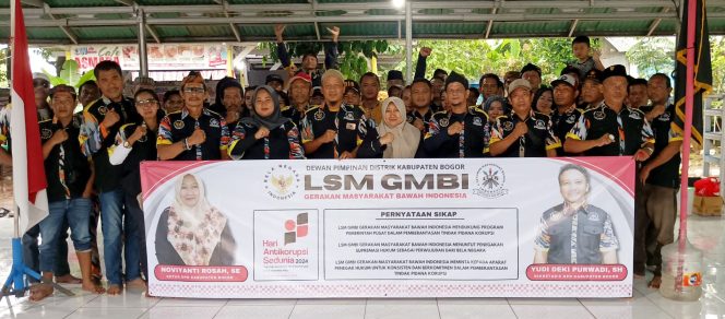 
					LSM GMBI Kabupaten Bogor Serukan Dukungan terhadap Pemberantasan Korupsi