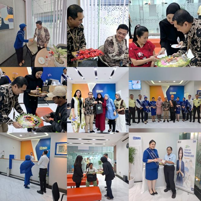 
					Peringati Hari Pelanggan Nasional BRI Sudirman 1 Komitmen Berikan Pelayanan Terbai