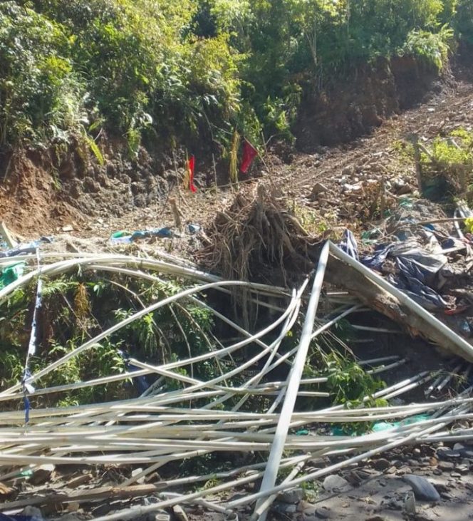 
					Proyek Jalan Gunung Botak Picu Polemik, 12 Fasilitas Penambang Rusak
