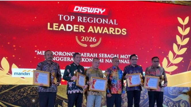 
					Bupati Bogor Rudy Susmanto Raih Disway Top Regional Leader Awards 2026, Diakui Sukses Bangun Infrastruktur dan Konektivitas Daerah